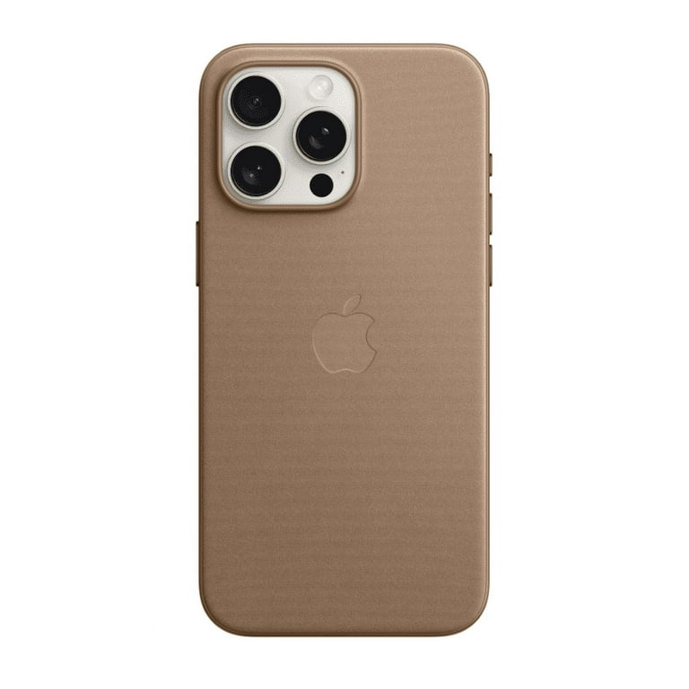 Apple iPhone 15 Pro Max FineWoven Case with MagSafe - Taupe Apple iPhone 15 Pro Max FineWoven Case with MagSafe - Taupe