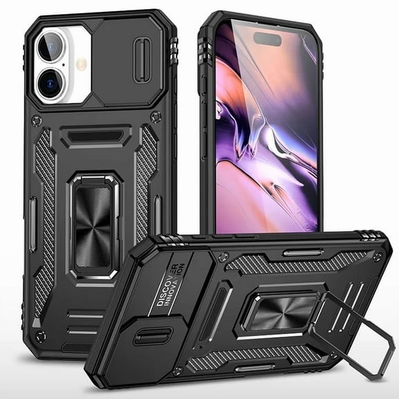 iPhone 16 Armor Case - Black