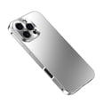 thumbnail image 1 of For Apple iPhone 16 Case, Metal Alloy Frame Rugged Bumper Drop Protection Shockproof Anti-Scratch Slim Fit Luxury Phone Case Cover for Apple iPhone 16, Titanium, 1 of 6