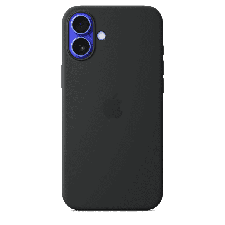 Apple iPhone 16 Plus Silicone Case with MagSafe - Black