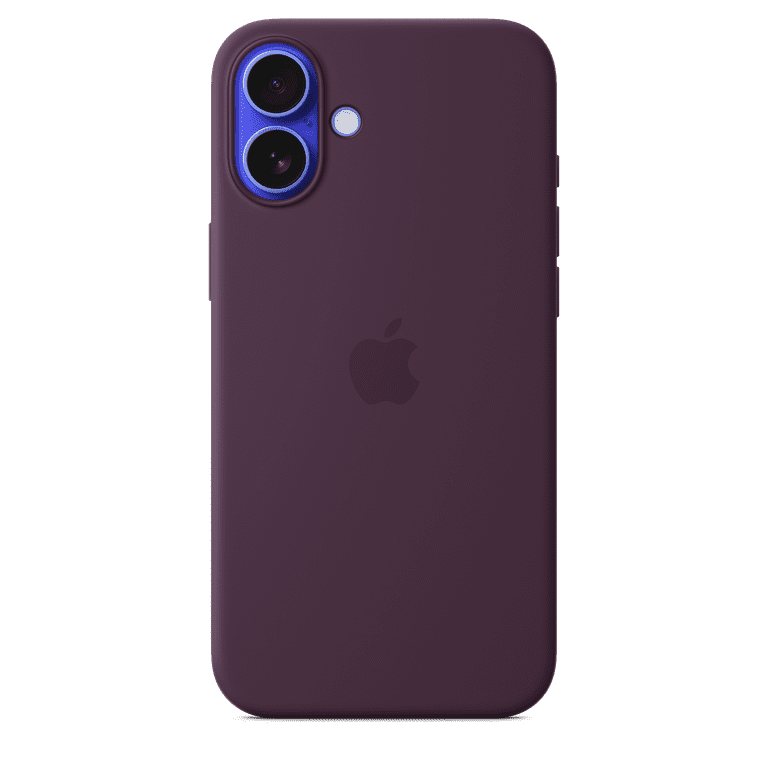 Apple iPhone 16 Plus Silicone Case with MagSafe - Plum