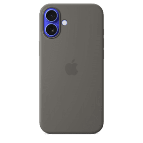 Open Box Apple iPhone 16 Plus Silicone Case with MagSafe - Stone Gray