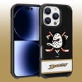 thumbnail image 1 of Apple iPhone 16 Pro (6.3) - NHL Licensed Anaheim Ducks Team Logo on Jersey Textured Dual Layer Case, 1 of 5