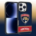 thumbnail image 1 of Apple iPhone 16 Pro (6.3) - NHL Licensed Florida Panthers Team Logo on Jersey Textured Dual Layer Case, 1 of 5
