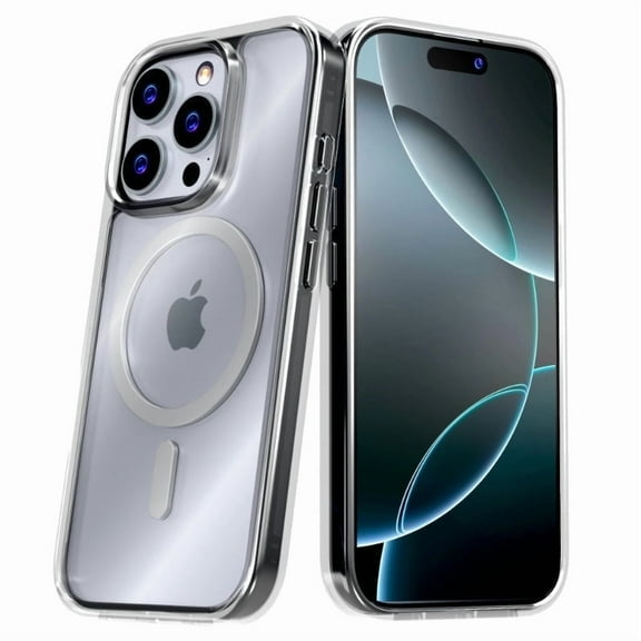 iPhone 16 Pro Max Hybrid Shockproof Case - Clear