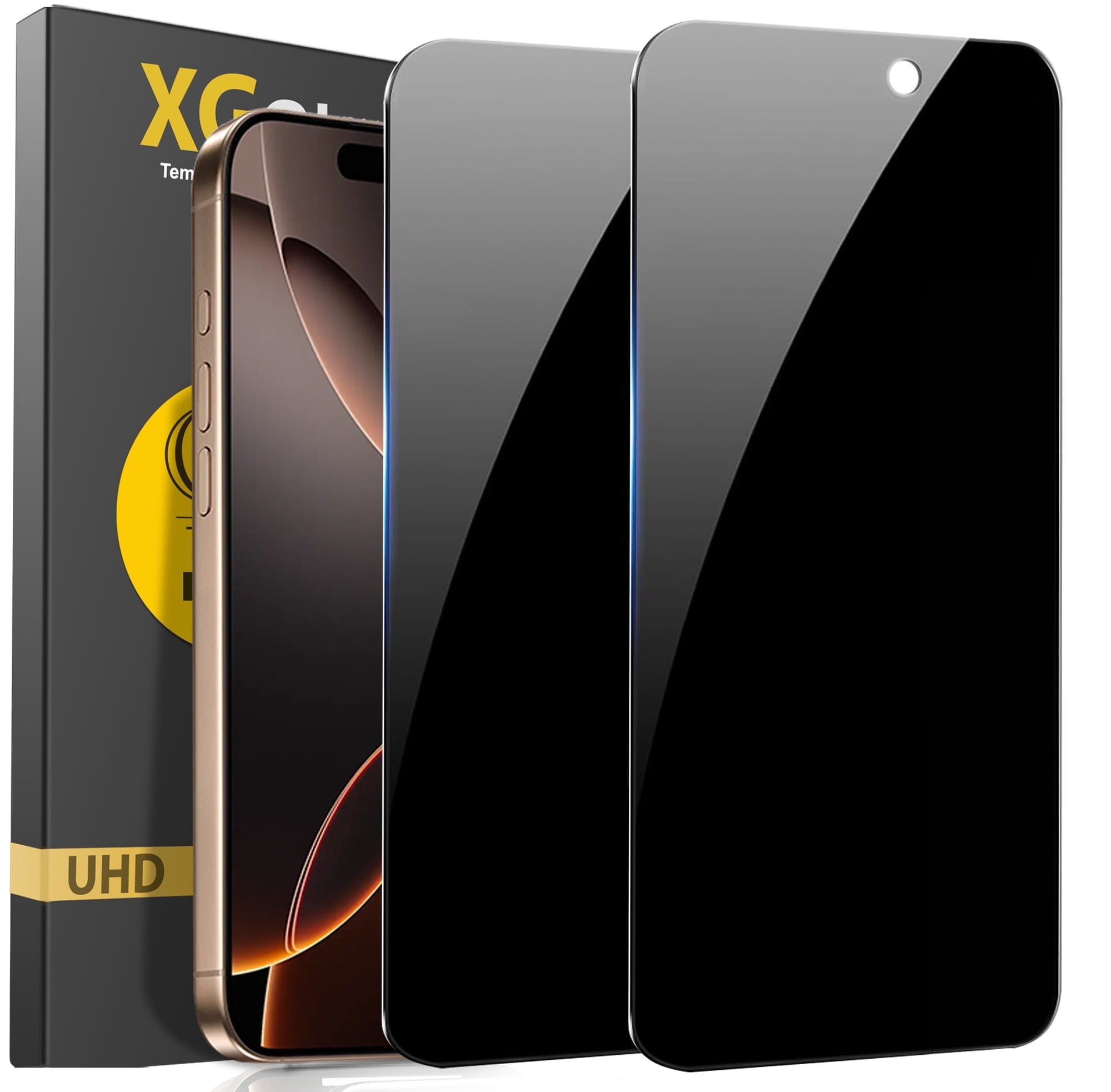 GlassWarrior Privacy Screen Protector for iPhone 16 Pro Max