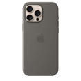 thumbnail image 1 of Apple iPhone 16 Pro Max Silicone Case with MagSafe - Stone Gray, 1 of 5