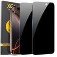 thumbnail image 1 of NevEND For iPhone 16 Pro / iPhone 17 Privacy Screen Protector, 2-Pack Shatterproof Tempered Glass Film 6.3", 1 of 8