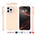 thumbnail image 1 of Apple iPhone 16 Pro Shockproof Silicone Case, Rugged Soft Gel Rubber Cover, Ultra Slim Anti-Scratch Design with Microfiber Lining, Protective Phone Case for iPhone 16 Pro-Pink, 1 of 7