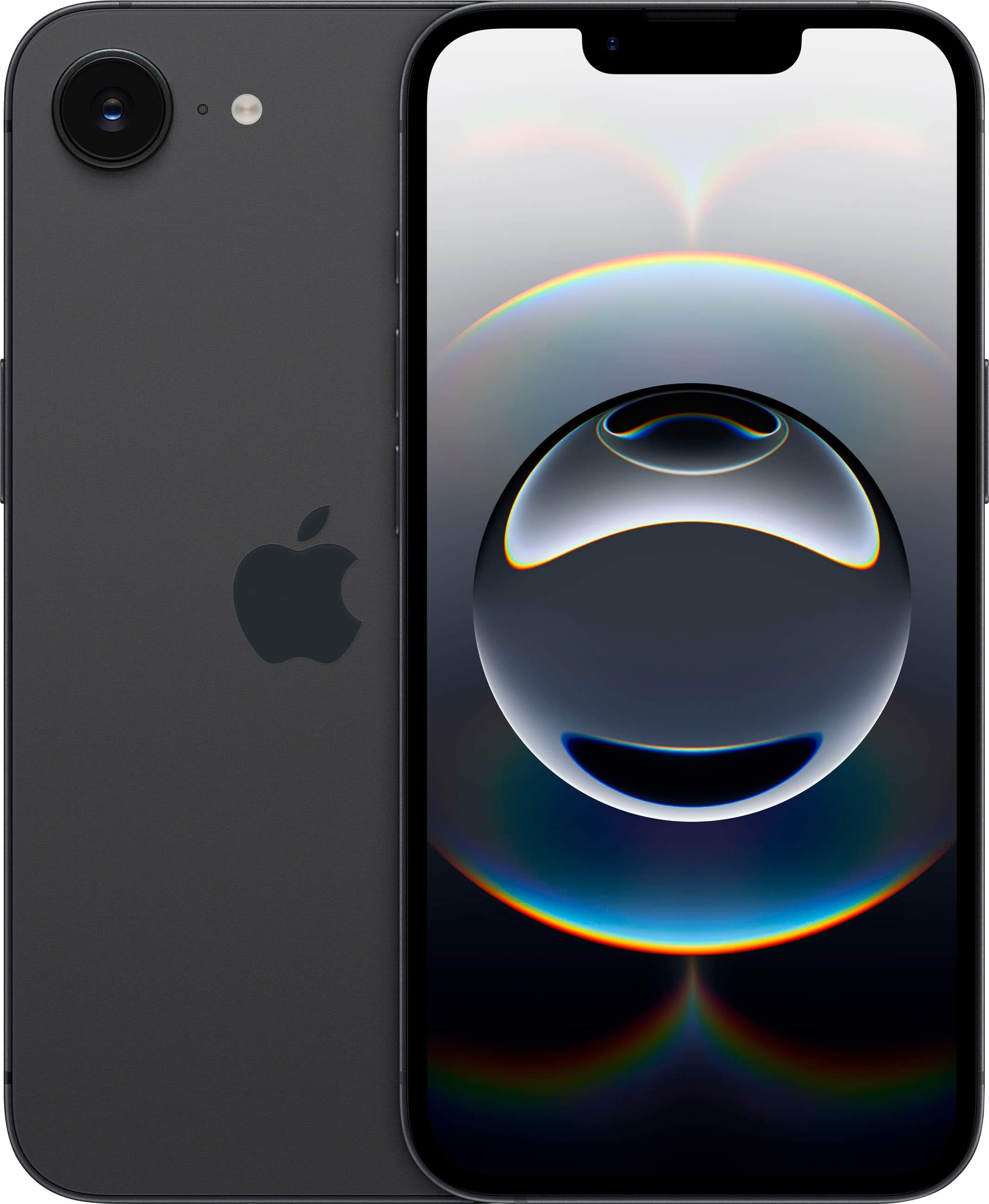 Pre-Owned Apple iPhone 16e 128GB Black LTE Cellular MD0D4LL