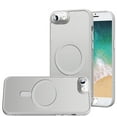 thumbnail image 1 of For Apple iPhone 16e (E edition) Complete Protection HQ Matte Translucent Hybrid Shockproof w/ Camera Protector Compatible with MagSafe Cover, XPM Phone Case [Clear], 1 of 10