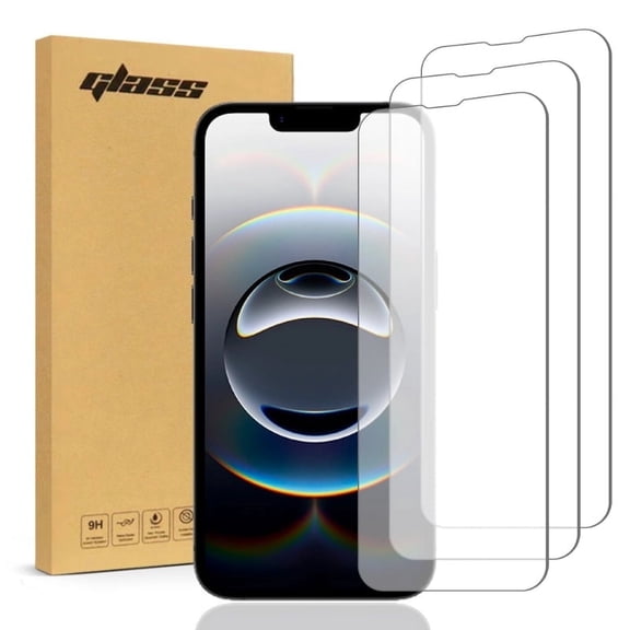 Apple iPhone 17e/16e Tempered Glass Screen Protector 3 Per Pack