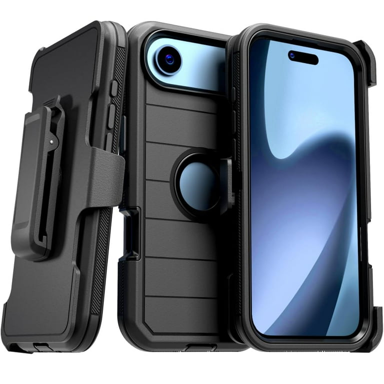 Apple iPhone 17 Air Defender Case - Black - Walmart.com