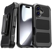 Apple iPhone 17 Defender Rugged Case, Black