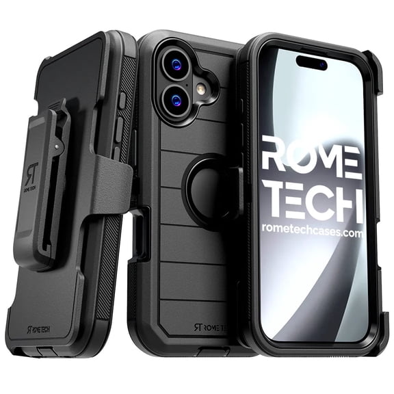 Apple iPhone 17 Defender Case - Black