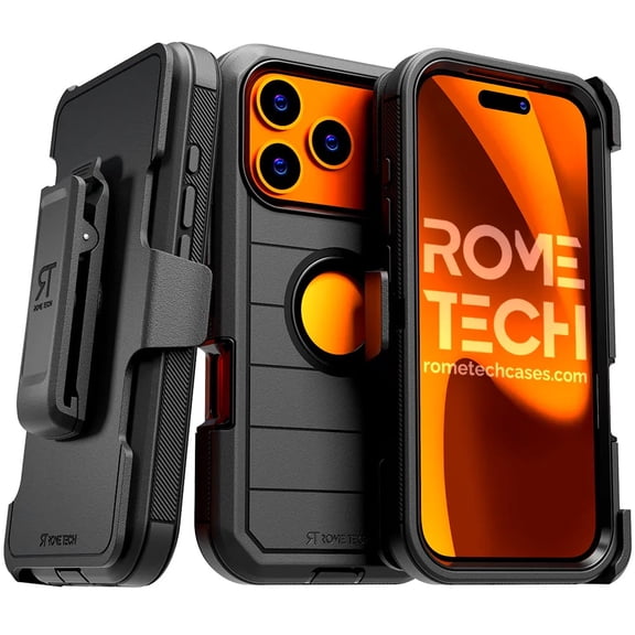Apple iPhone 17 Pro Max Defender Case - Black