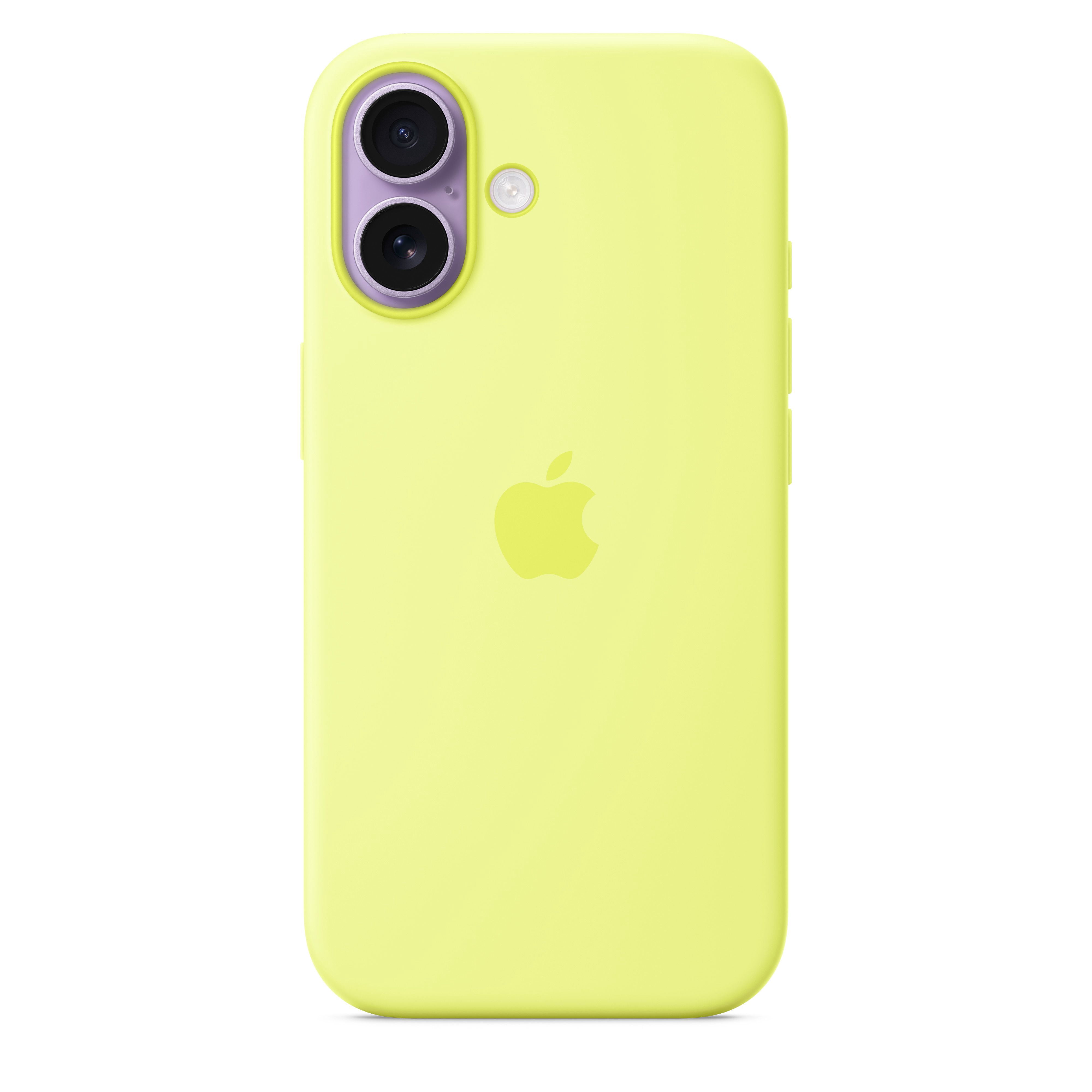 Apple iPhone 17 Silicone Case ネオンイエロー Apple iPhone 17 Silicone Case with MagSafe - Neon Yellow - Walmart.com