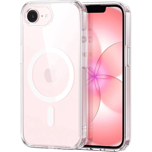 iPhone 17e / iPhone 16e  Case, Clear Case, Shockproof, Slim-Fit Cover