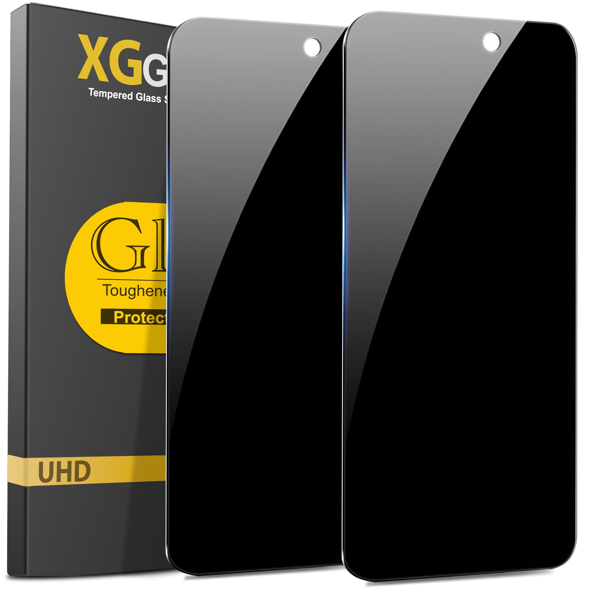 Apple iPhone 18 Pro Max Privacy Screen Protector, Anti-Spy 2-Pack Shatterproof Tempered Glass Film 6.9"