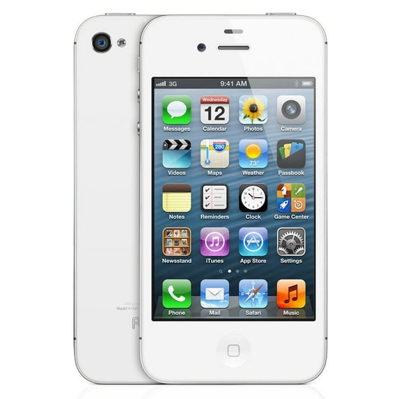 Pre-Owned Apple iPhone 4s 16GB, White - Unlocked GSM Used