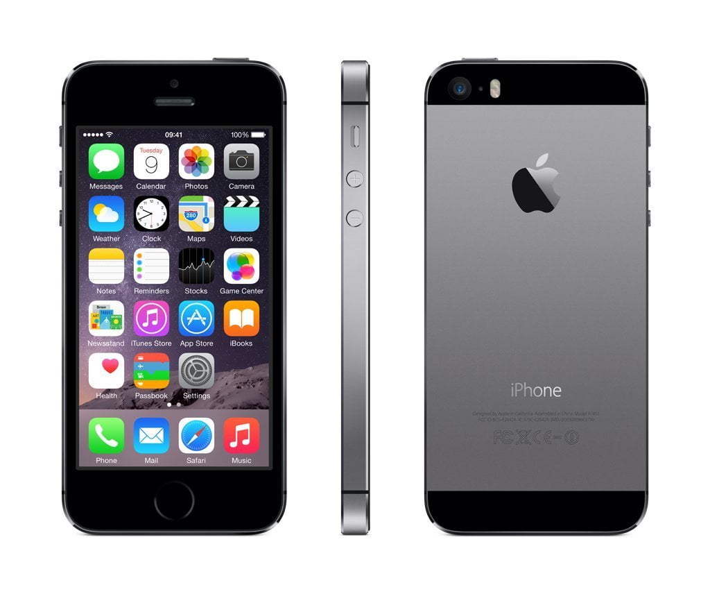 iPhone 5s Space Gray 16 GB au 本体-