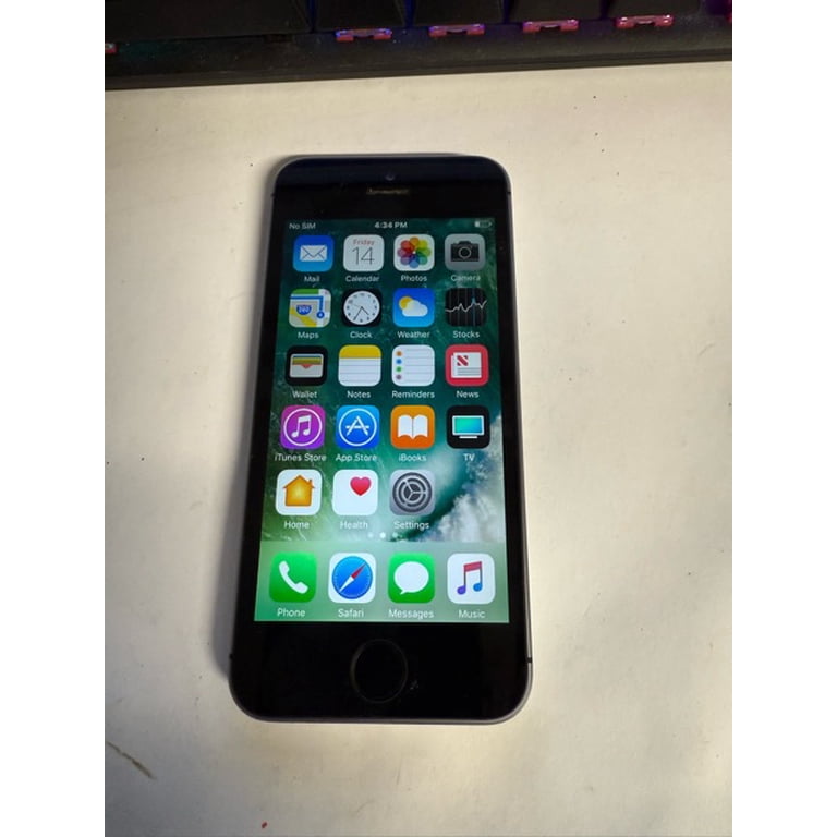 Apple iPhone 5s - Carrier Unlocked - 16GB Space Gray - Walmart.com