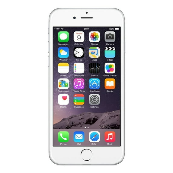 Pre-Owned Apple iPhone 6 64GB Silver GSM Unlocked (AT&T + T-Mobile) Smartphone - Grade B Used
