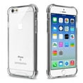 thumbnail image 1 of Apple iPhone 6 / 6S Phone Case Clear Shockproof Hybrid Bumper Gummy Rubber Silicone Gel Shock Absorption Cover Highly Transparent Clear Phone Case Cover for Apple iPhone 6S, iPhone 6, 1 of 6