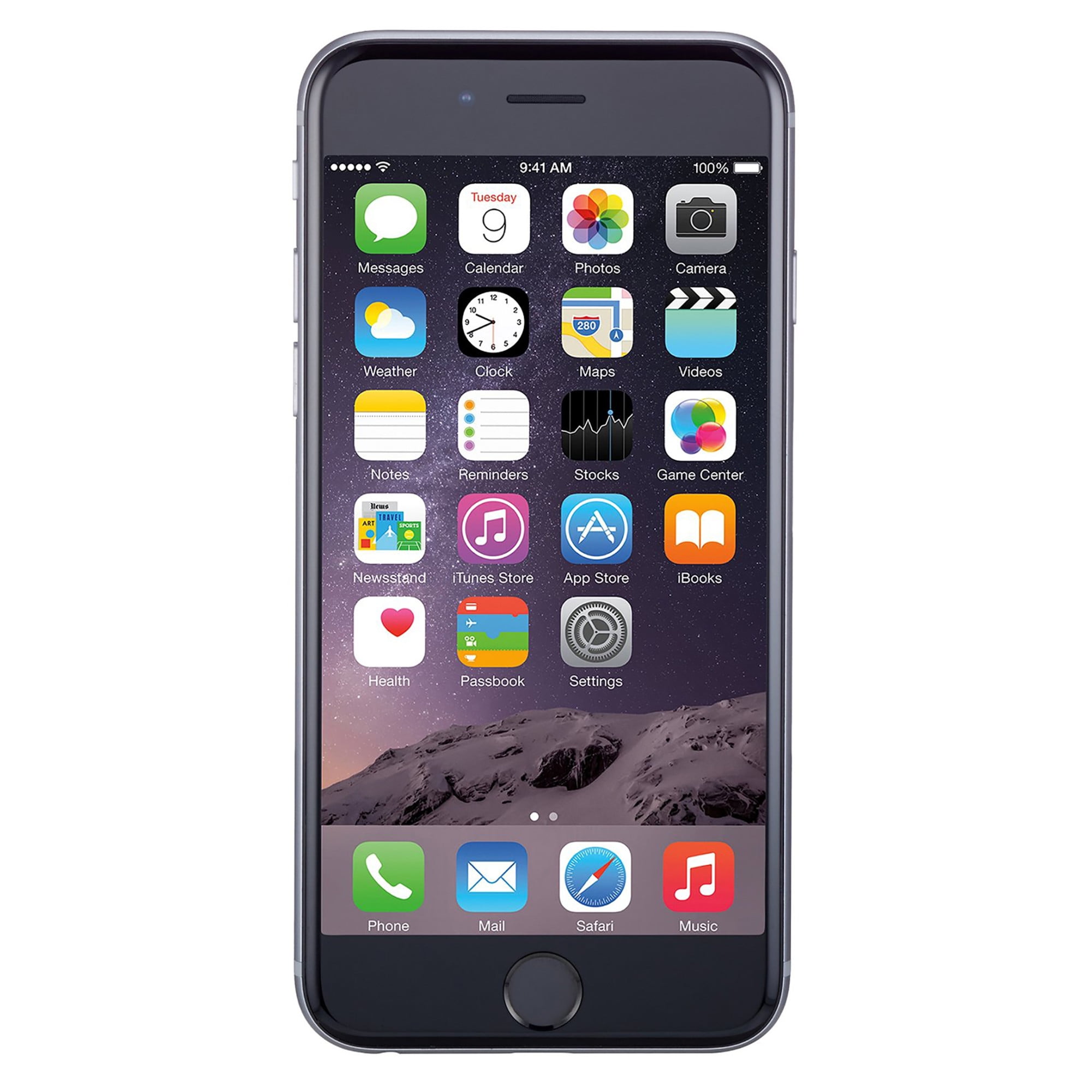 Restored Apple iPhone 6 Plus 64GB, Space Gray - Unlocked GSM