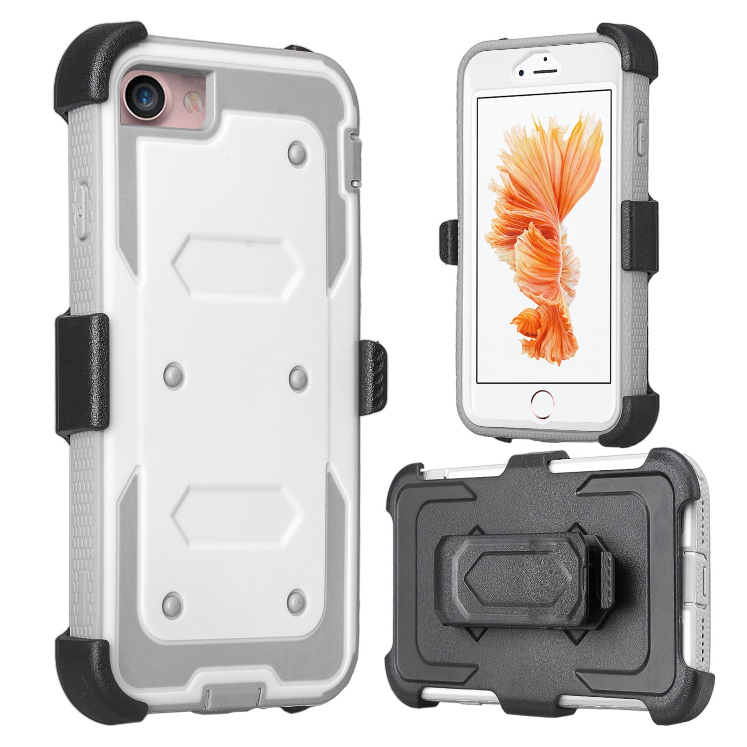 Iphone 6s case with clearance holster