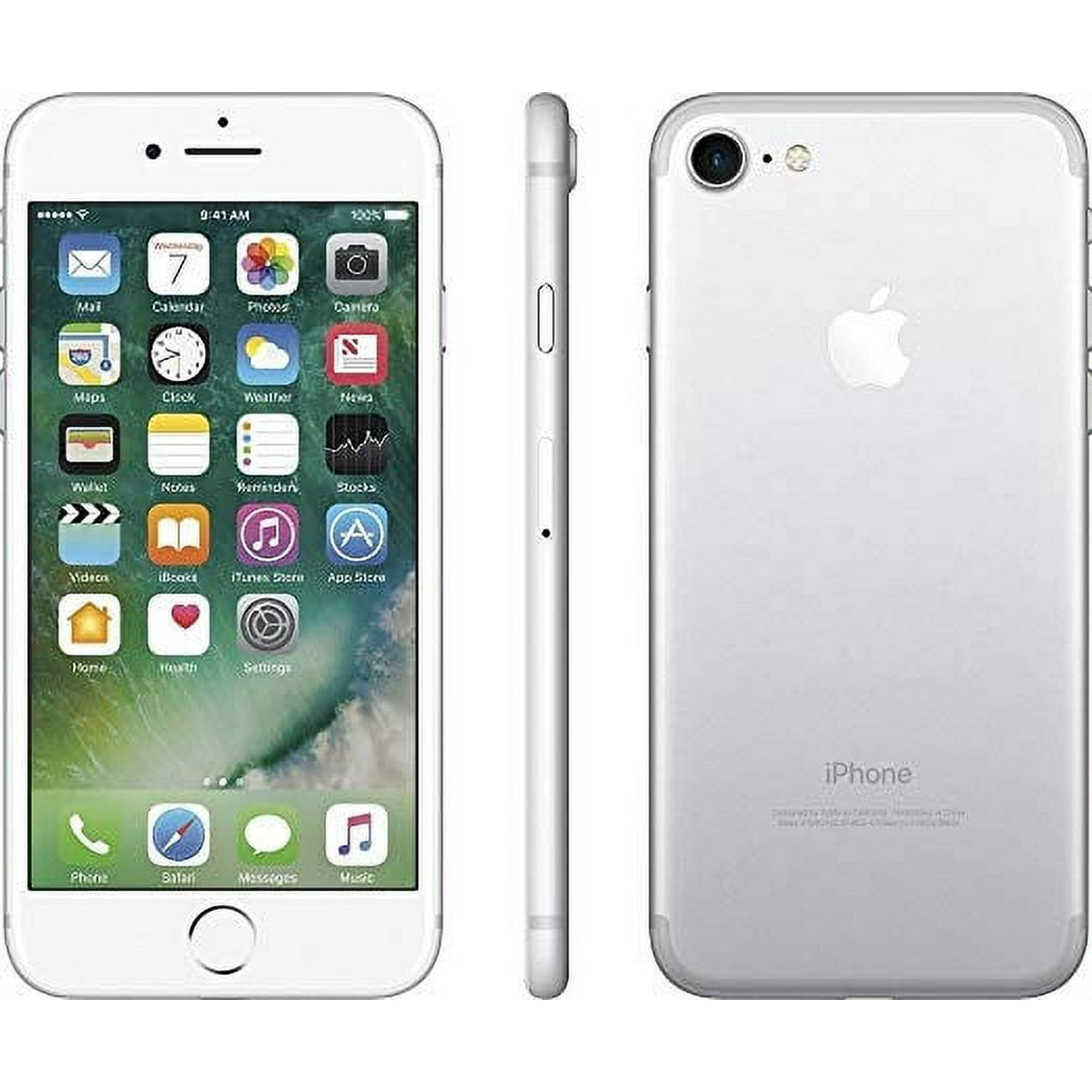 Apple iPhone 7, GSM Unlocked 4G LTE- Silver, 32 GB (Used, Very Good  Condition)