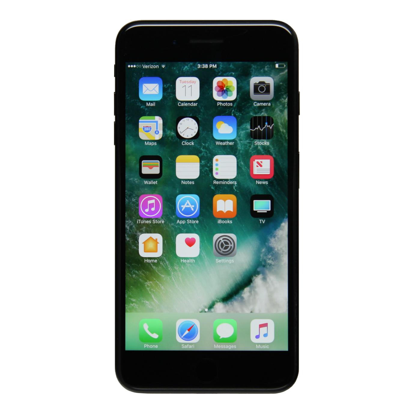 Apple iPhone 7 Plus 128GB Unlocked GSM 4G LTE Quad-Core Smartphone w/ Dual 12MP Camera - Jet Black - image 1 of 5