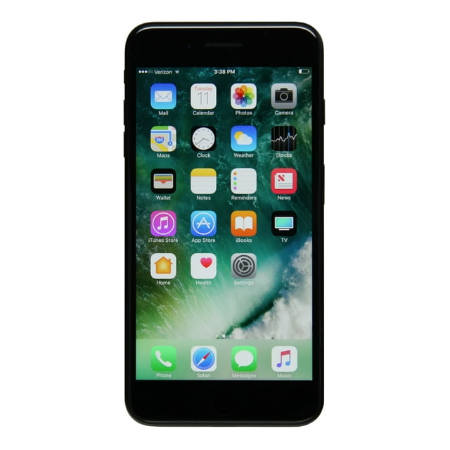 Apple iPhone 7 Plus 128GB Unlocked GSM 4G LTE Quad-Core Smartphone w/ Dual 12MP Camera - Jet Black