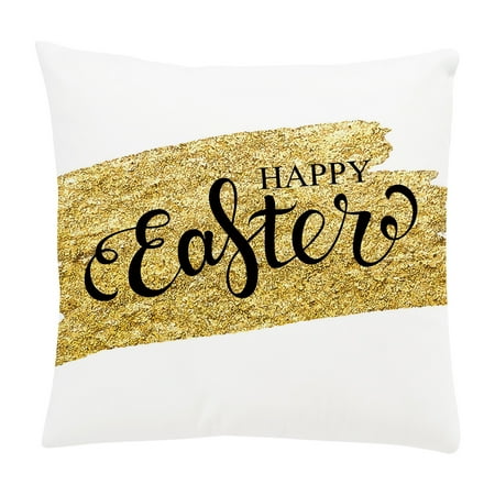 Kusou Easter Day Pillow Cover Sofa Cover Cushion Cover Custom Home Decoration
