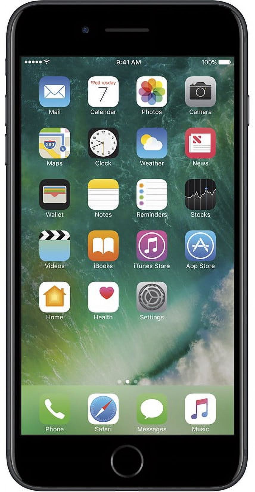 Apple iPhone 7 Plus 32GB Unlocked GSM 4G LTE Quad-Core Smartphone w/ Dual 12MP Camera - Black (Used) - image 1 of 3