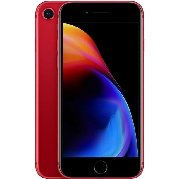 Red R Mobile Pre-Owned Apple iPhone 8 64GB PRODUCT Red (T-Mobile) B - Walmart ...