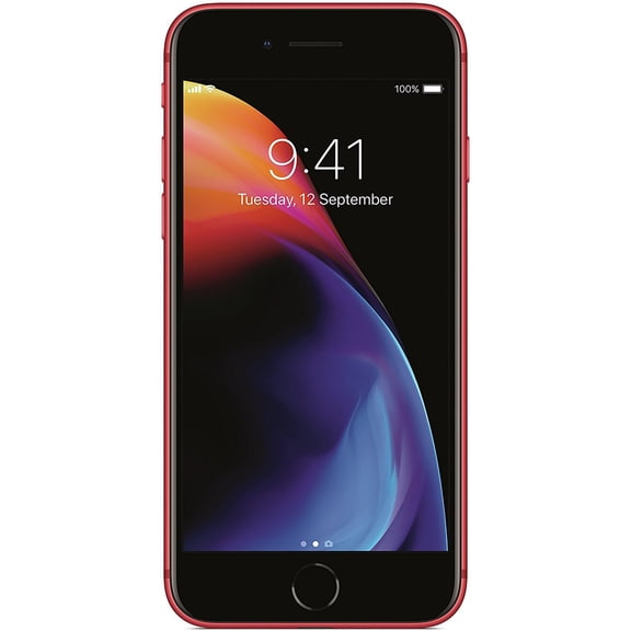 Pre-Owned AT&T Apple iPhone 8 Cell Phone 64GB 2GB RAM Red