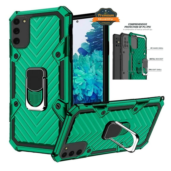 Apple iPhone 8 /7/6s/6 Case with Magnetic Ring Holder 360 Rotating Kickstand Dual Layer Hybrid Full-Body Drop Proof Rugged ,Xpm Phone Cover for iPhone 8 7 6 6s - Green