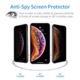 thumbnail image 1 of Apple iPhone 8 / iPhone 7 / iPhone 6s / iPhone 6 Privacy Screen Protector, Anti Spy 9H Tempered Glass Screen Protector [Anti-Fingerprint] [Bubble Free] [Full Coverage] for iPhone 8 7 6s 6, 1 of 8