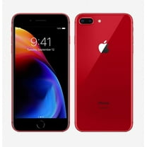 Pre-Owned Apple iPhone 8 Plus 64GB Smartphone Red (Unlocked) Good