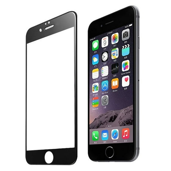 Apple iPhone 8 Plus Screen Protector, Premium HD Ultra Anti-Scratch Tempered Glass Screen Protector - Black