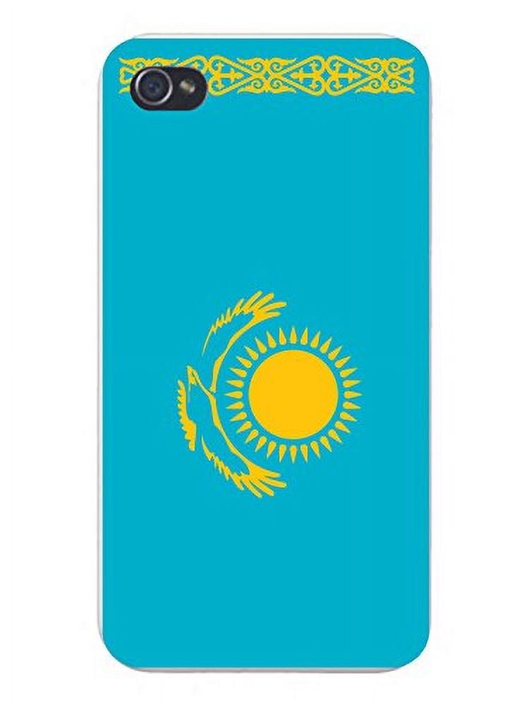 Apple iPhone Custom Case 4 4S White Plastic Snap On World Country