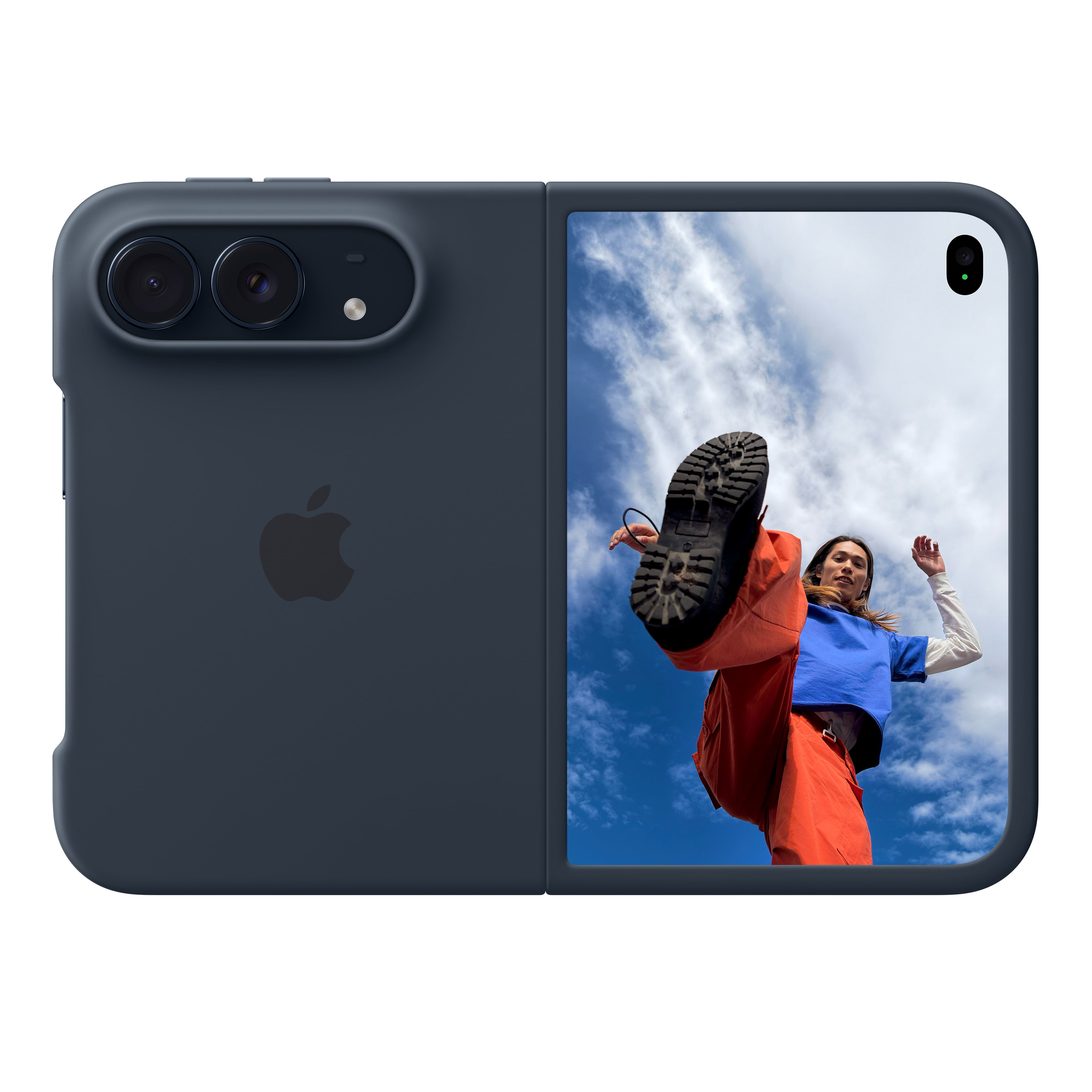 Apple iPhone Duo Case - Navy Blue