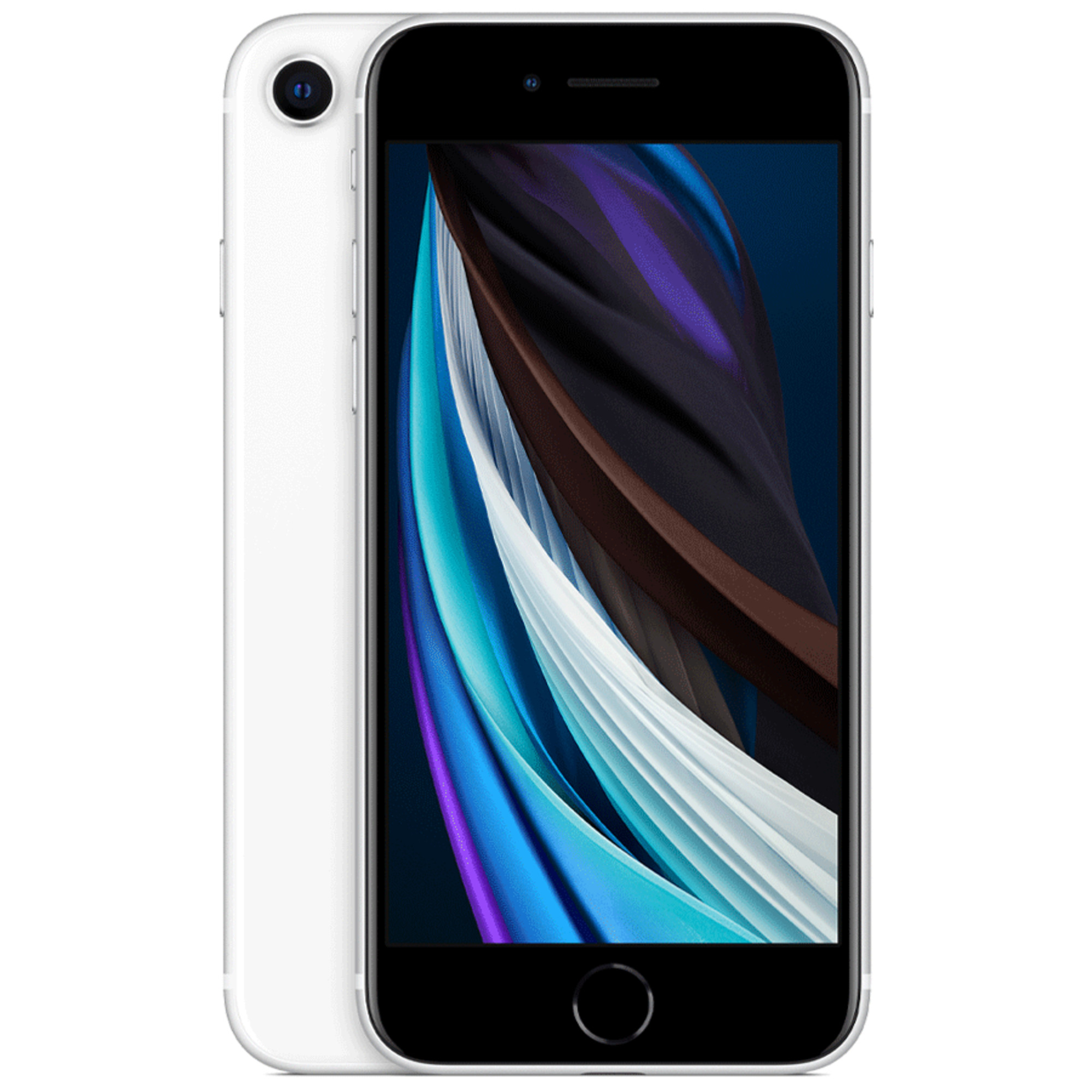 Apple iPhone SE (2020) 64GB GSM/CDMA Fully Unlocked Phone - White (Grade B Used) - image 1 of 4