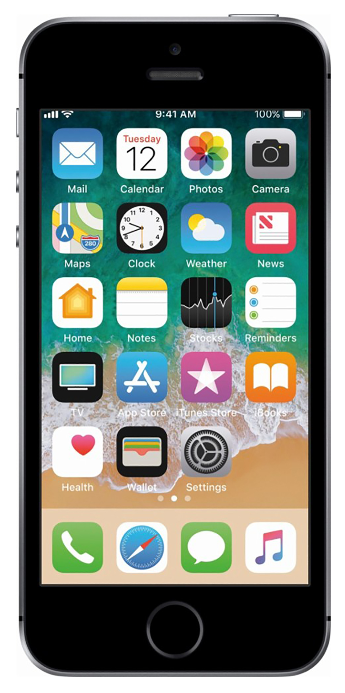 Apple - iPhone SE 32GB グレー gray Pre-Owned Apple iPhone SE - Carrier Unlocked - 32GB Space