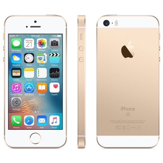 Restored Apple iPhone SE (1st generation) - Carrier Unlocked - 64 GB Gold (Refurbished)