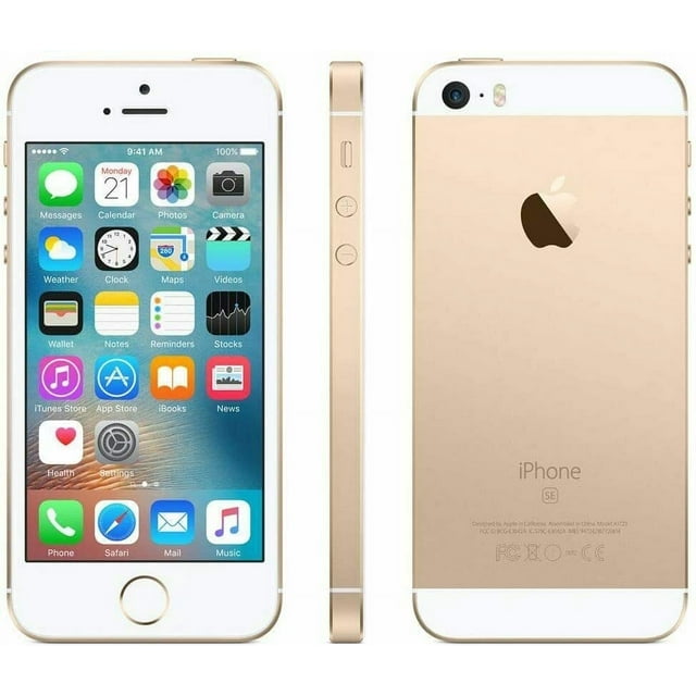 Apple iPhone SE - Carrier Unlocked - 256GB Gold - Walmart.com
