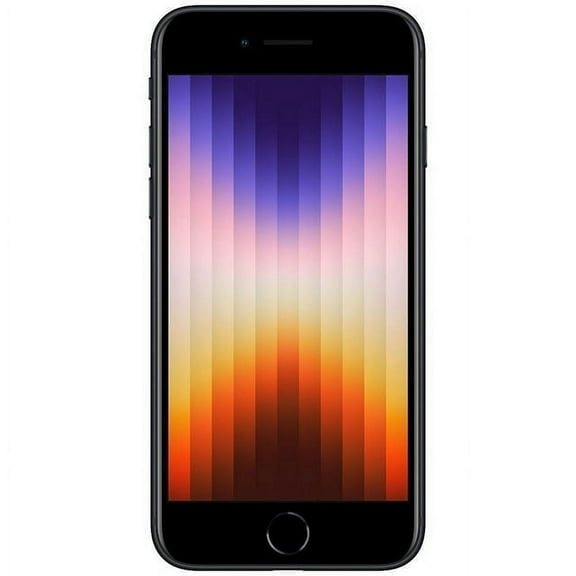 Pre-Owned Apple iPhone SE G3 (2022) 256GB Fully Unlocked Midnight (NO FINGERPRINT) (Good)
