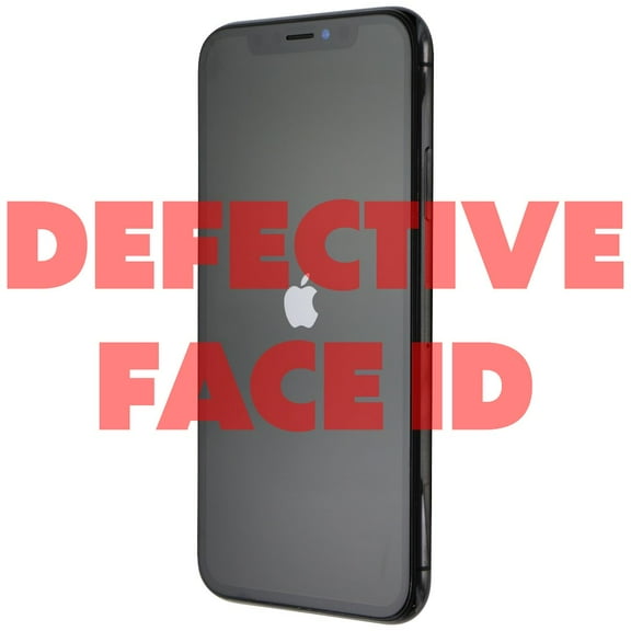 Pre-Owned Apple iPhone X (5.8-inch) (A1901) Unlocked - 256GB / Space Gray - Bad Face ID*