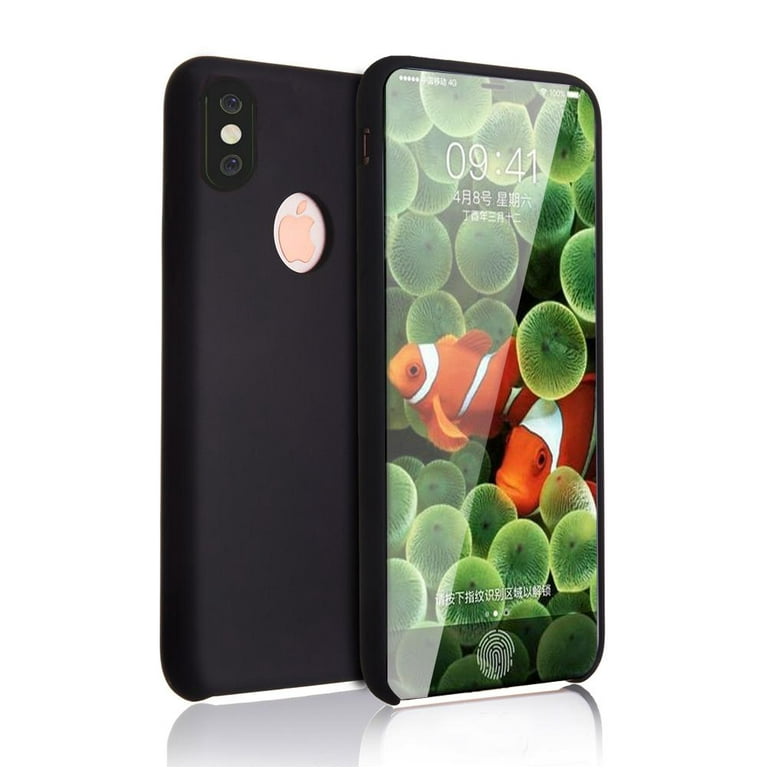 Apple iPhone X Case, Silicone Finish, PC Backcover, Shock